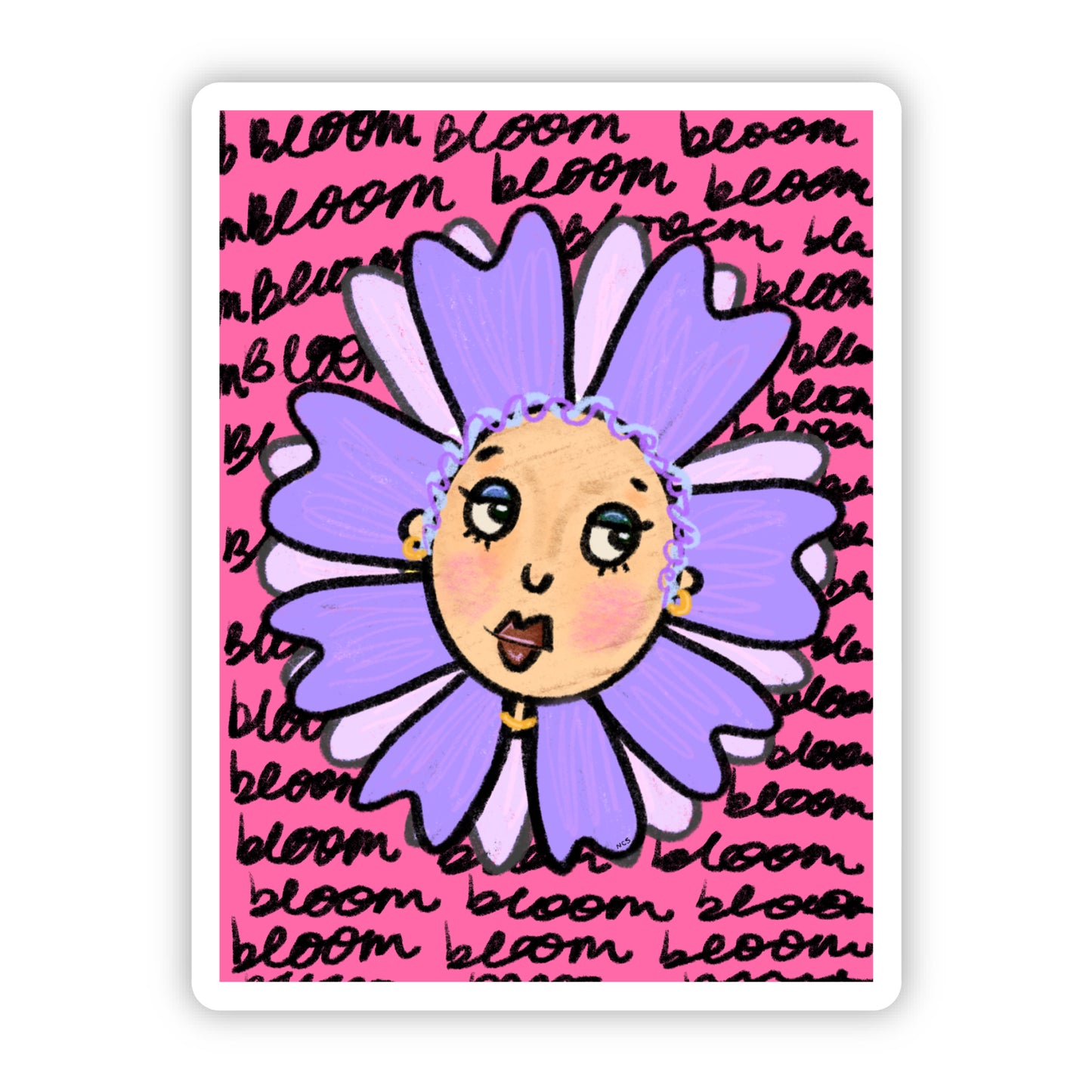 Bloom Girl Sticker