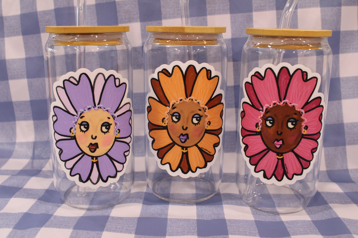 Bloom Girl Water Tumblrs