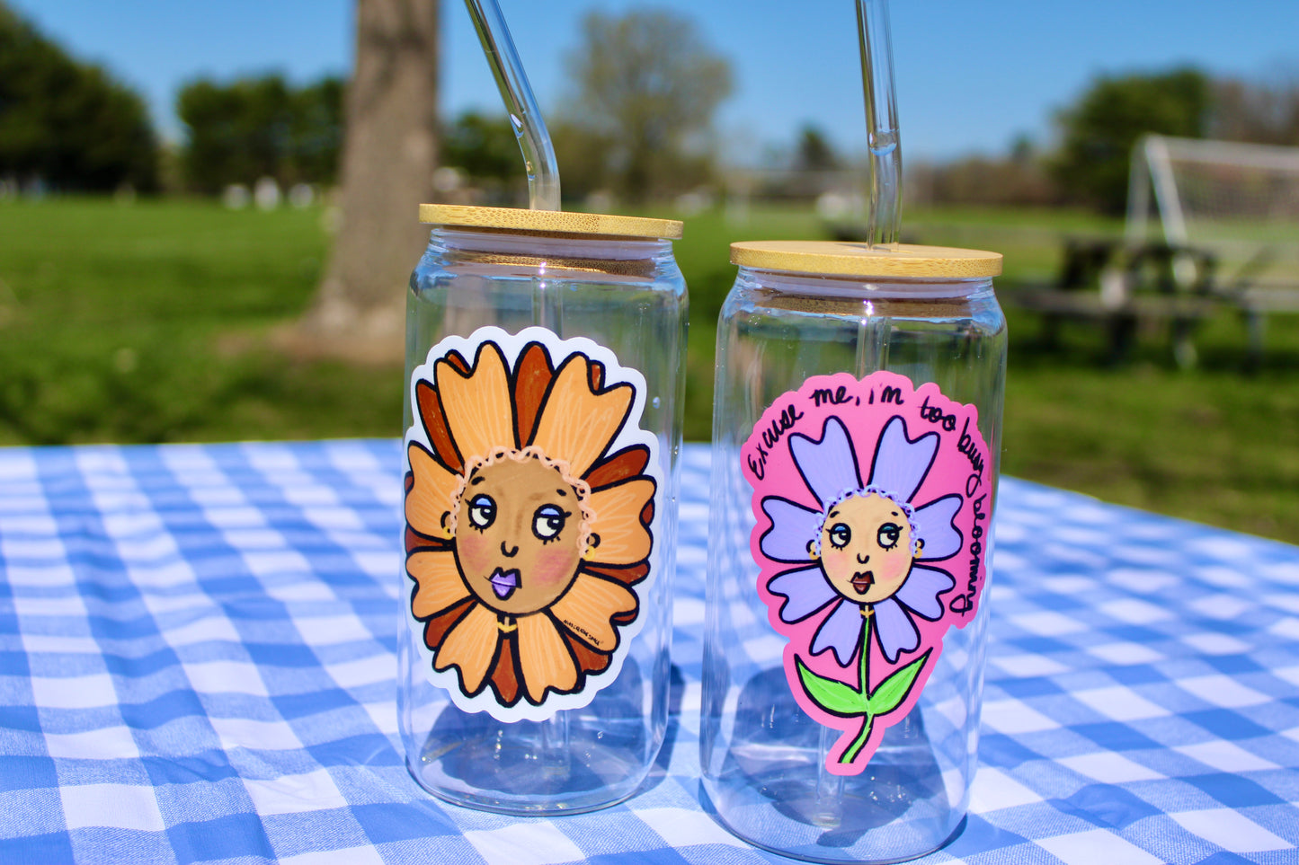 Bloom Girl Water Tumblrs
