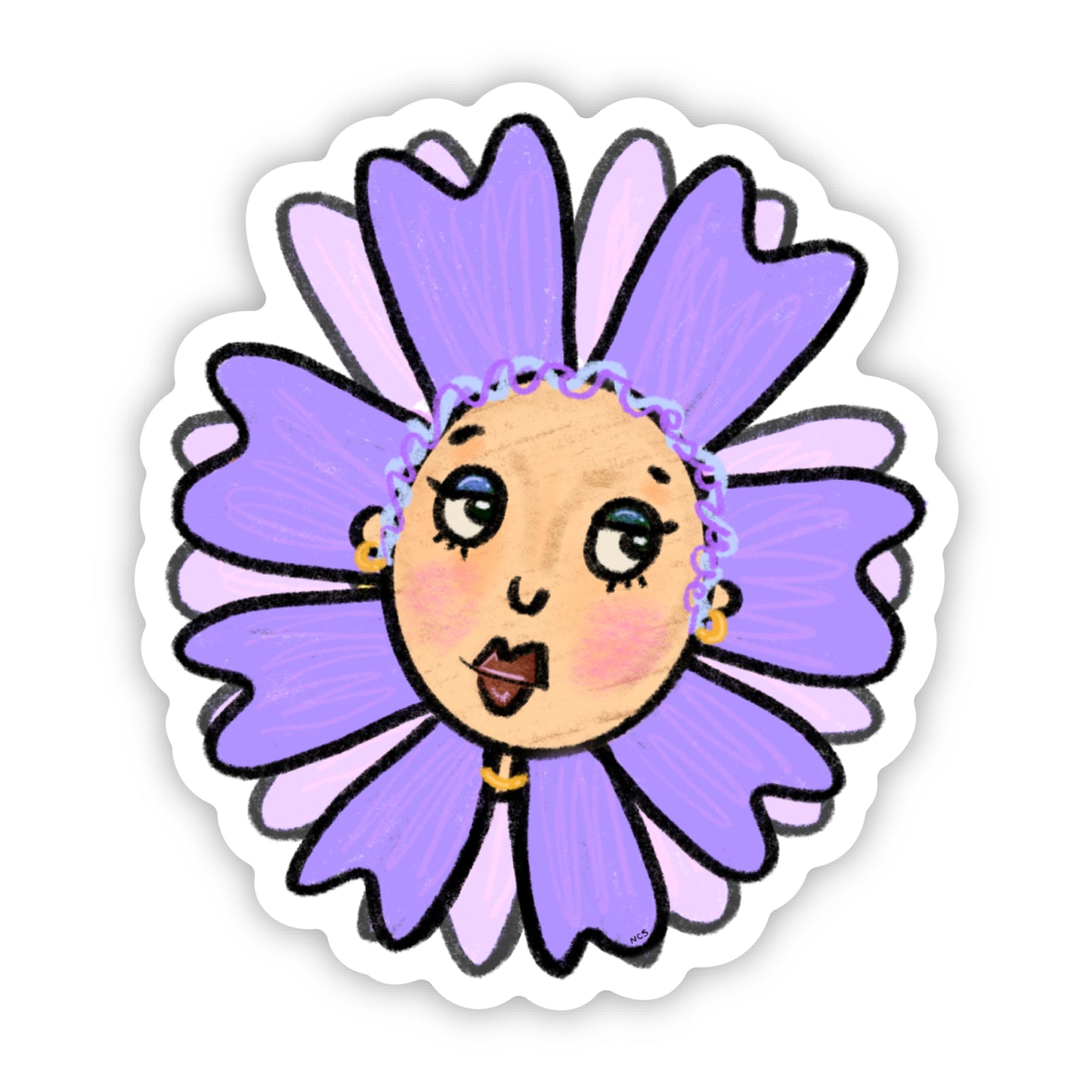 Flower Sticker