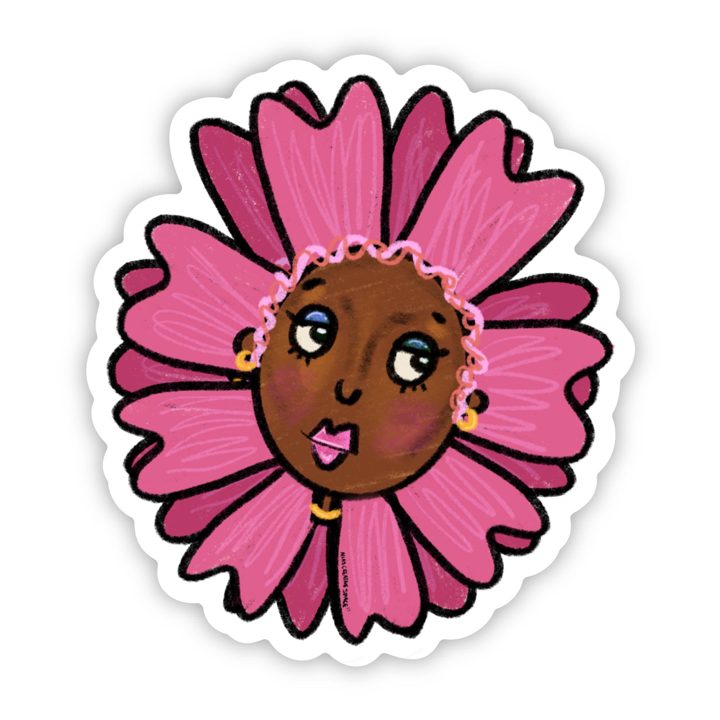 Flower Sticker