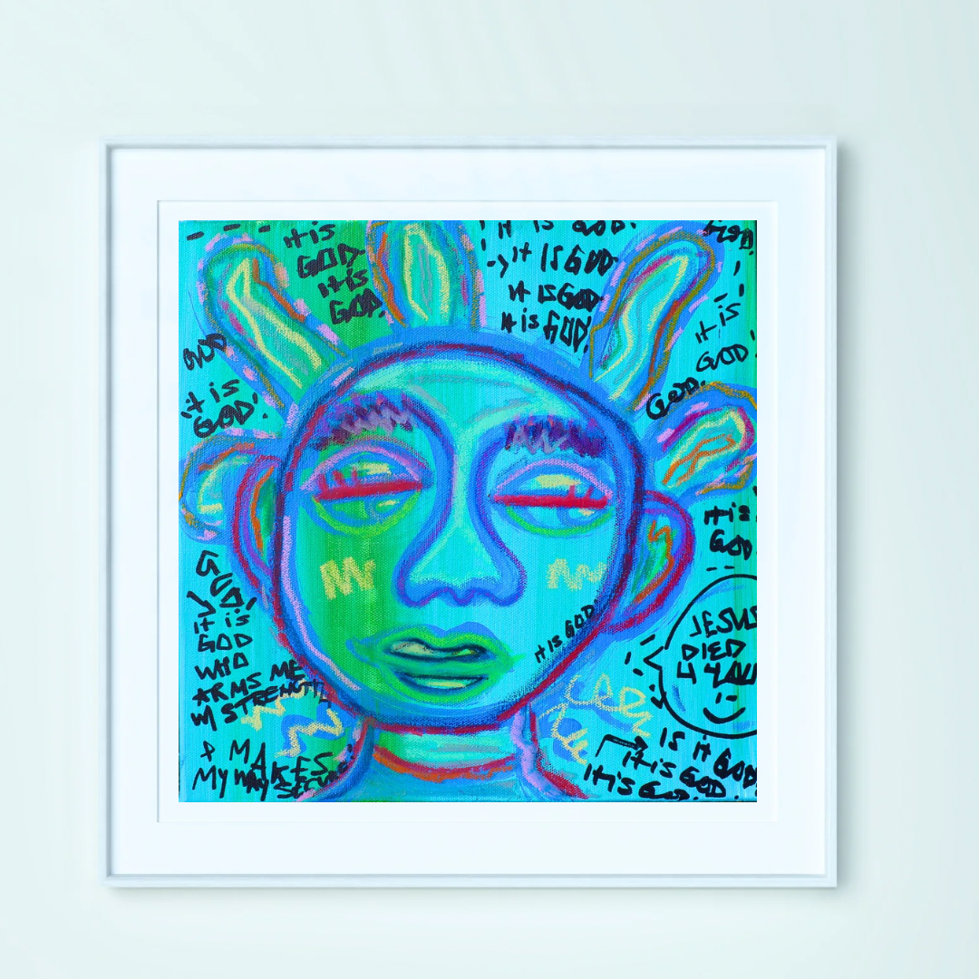 "IT IS GOD" Print