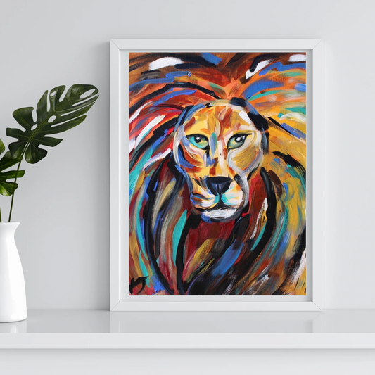 "LION OF JUDAH" Print